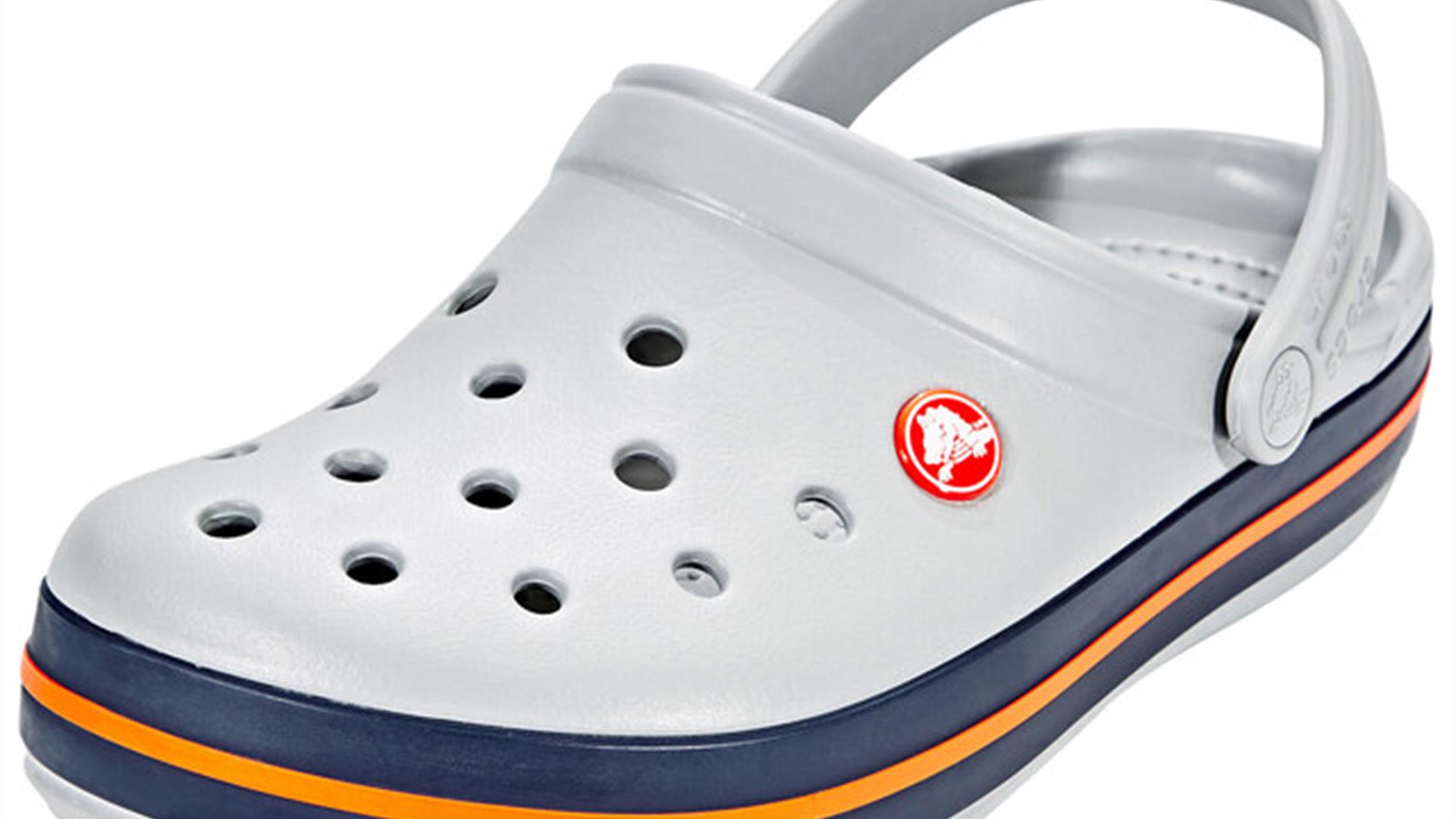 Crocs Crocband Light Grey/Navy