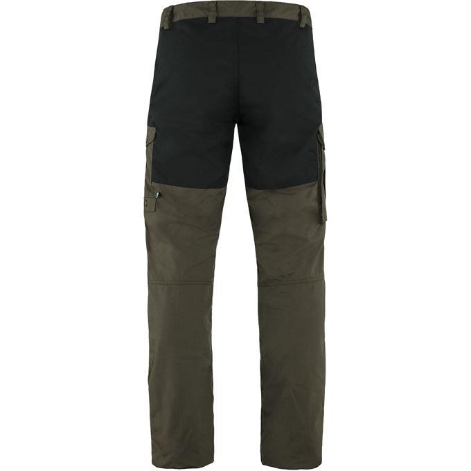 fjallravenbarentsprotrousersmdarkolivebackveneboercampingoutdoordrachten
