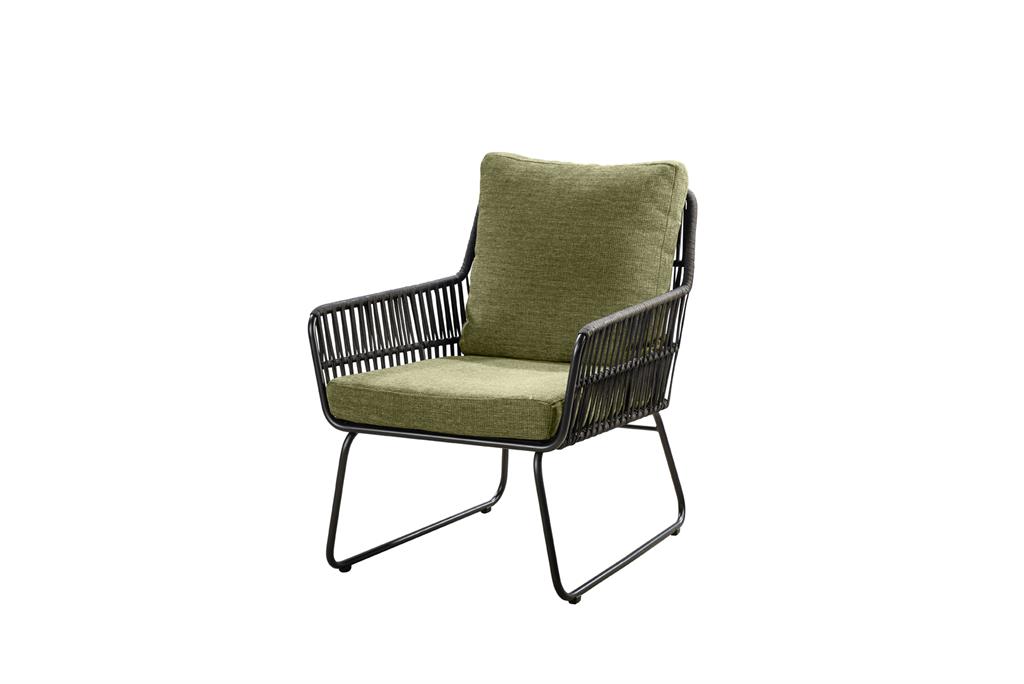 loungestoelyoimikadoalublackropeblackemeraldgreen