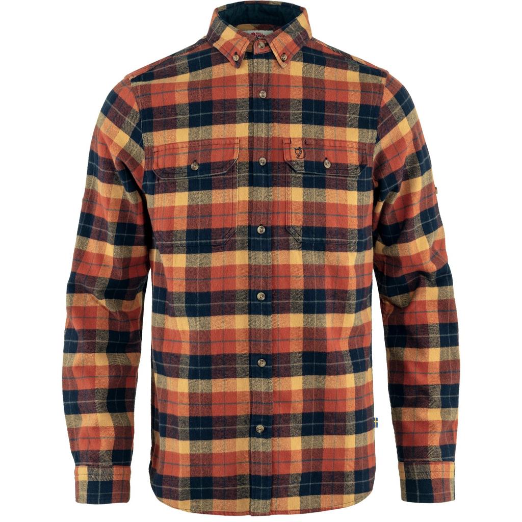 singiheavyflannelshirtautumnleafdarknavyveneboer