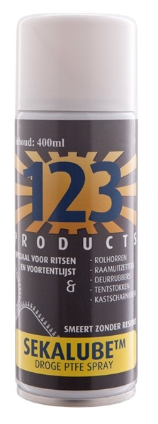 123 Products Sekalube PTFE Ritsspray 400ml