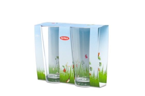 Mepal Glas Flow 350 ml Helder