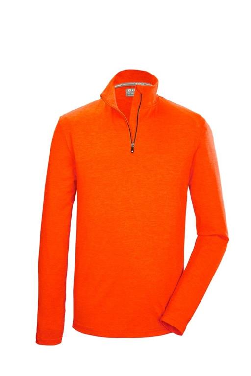 killtecksw63mnfleecedunkelorangeveneboer