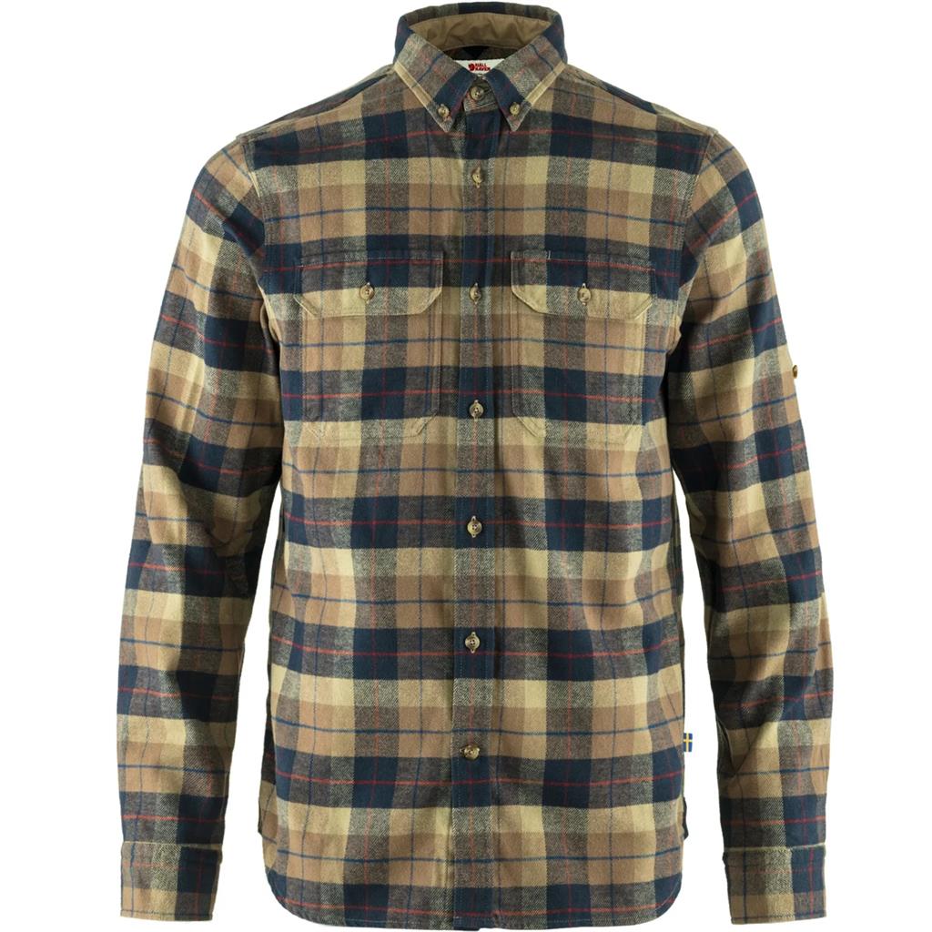 fjallravensingiheavyflannelshirtmdarksandveneboer1