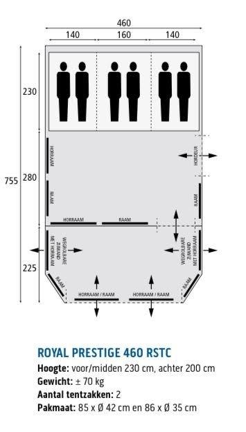 royalprestige460rstcplattegrond