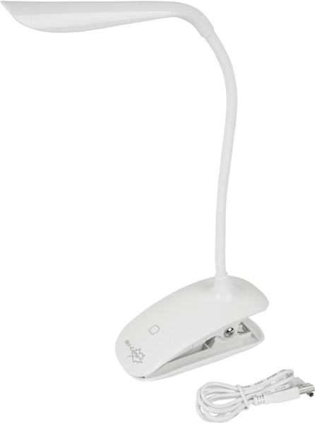 Bo-Camp Lamp Touch Klem Wit