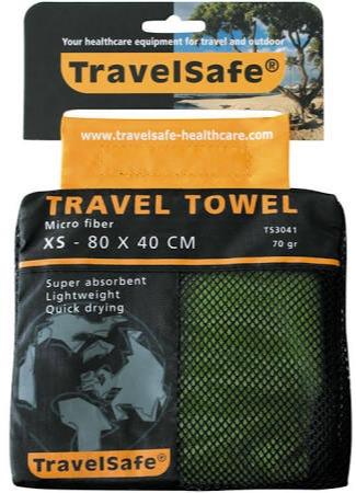 Travel Safe Travel Towel Microfiber XS Lime
