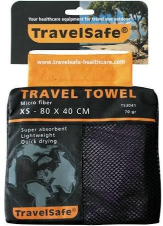 Travel Safe Travel Towel Microfiber XS Purple