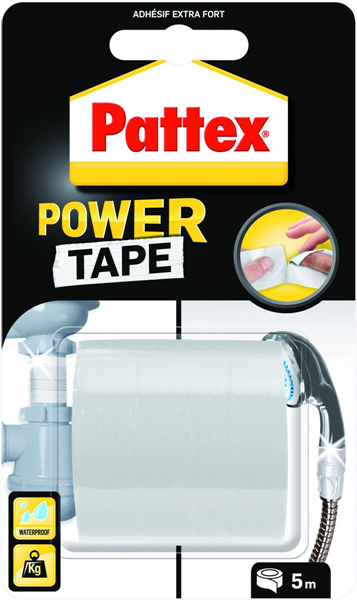 Pattex Power Tape 5 mtr wit