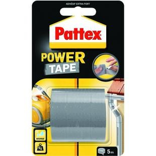 Pattex Power Tape 5 mtr grijs